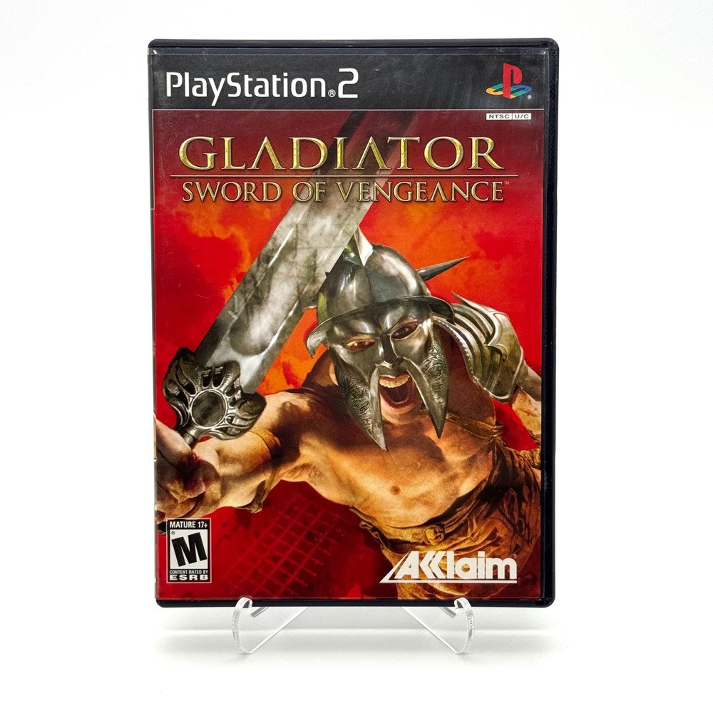 Gladiator Sword of Vengeance Sony PlayStation 2 PS2 Game CIB Acclaim